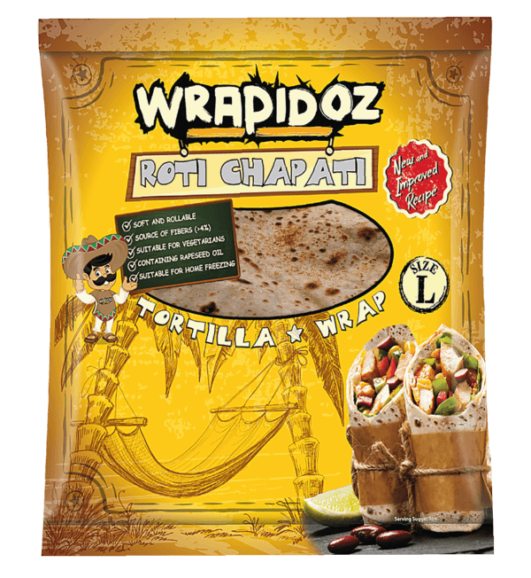 Wrapidoz Chapati Tortilla Wraps