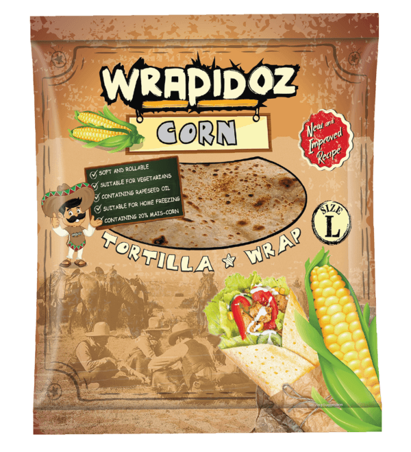 Wrapidoz Corn Tortilla Wraps