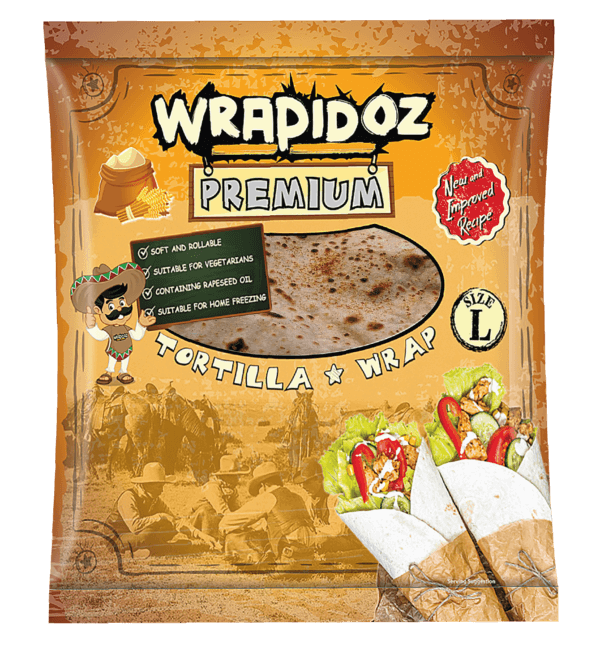 Wrapidoz Premium Tortilla Wraps